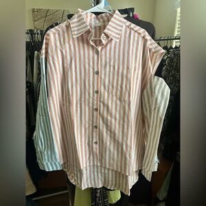 POL Women’s Stylish Top with One-Sided Cold Shoulder Very Trendy Look